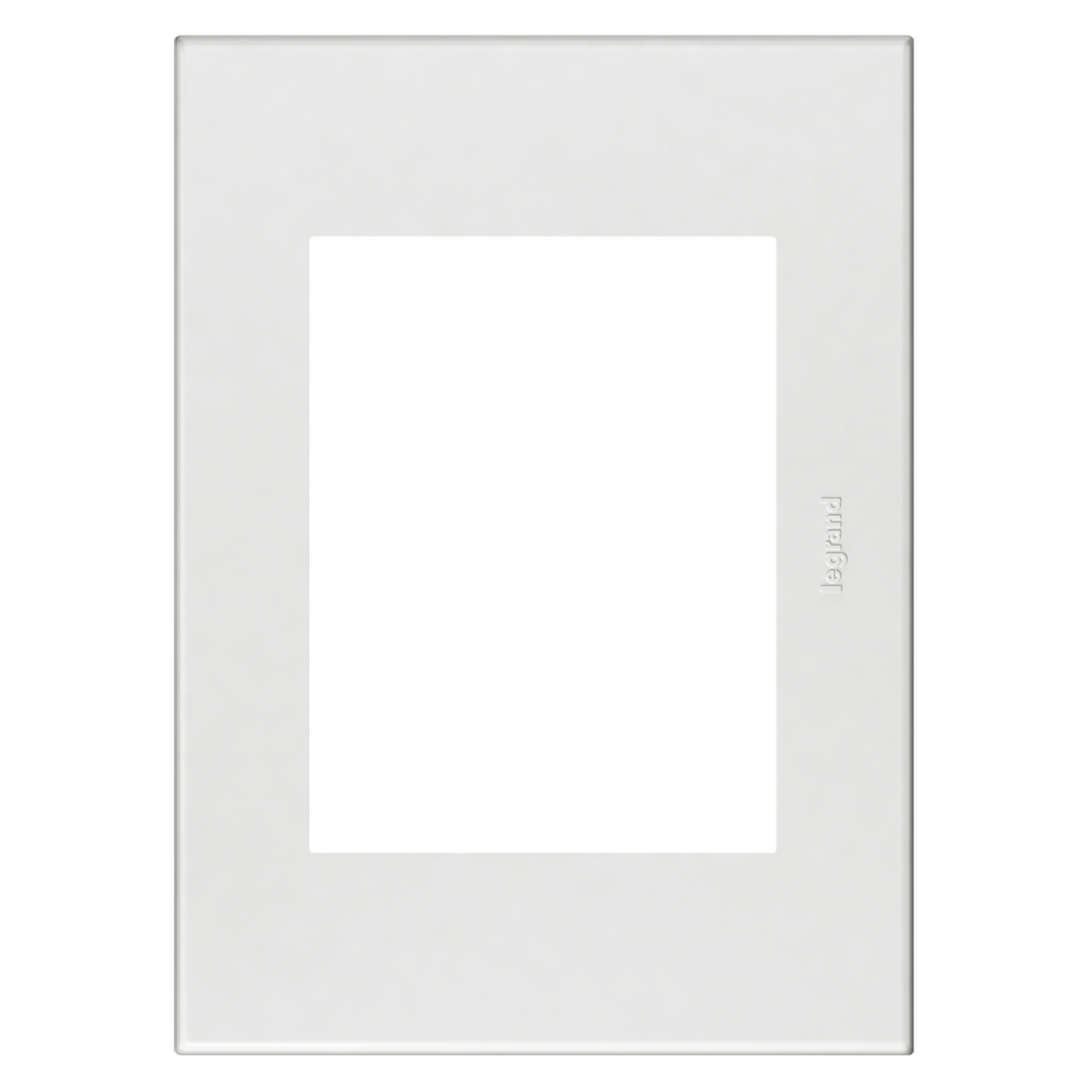 HPM Arteor Coverplate White - Rectangular Design - 127mm x 92mm - Modern Look - SuperSaverAU - view 1