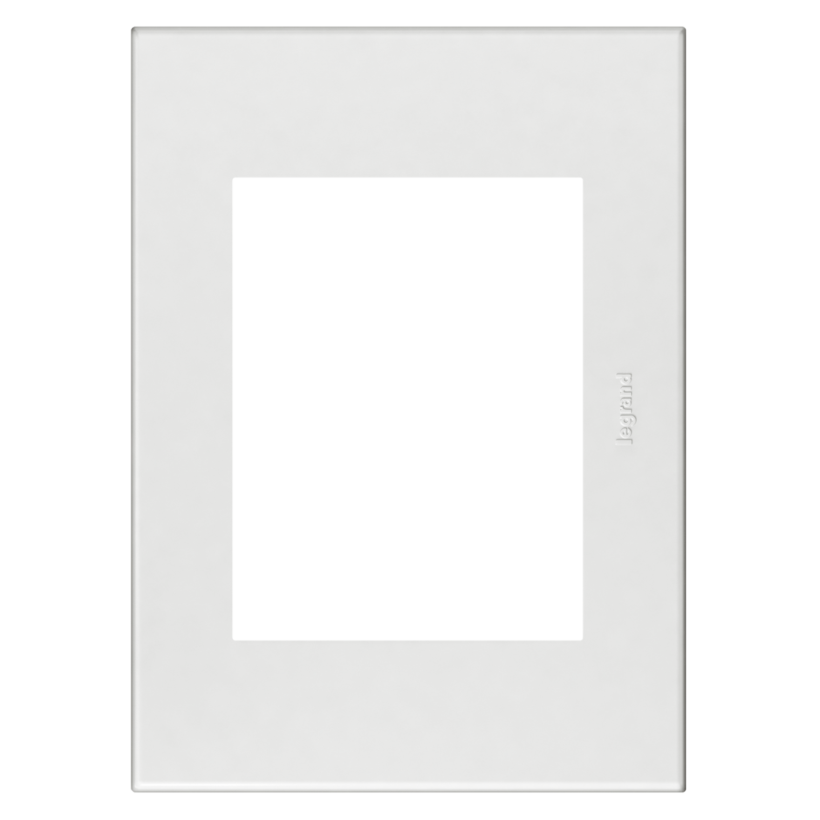 HPM ARTEOR Coverplate White Slim 127mm x 92mm Polycarbonate