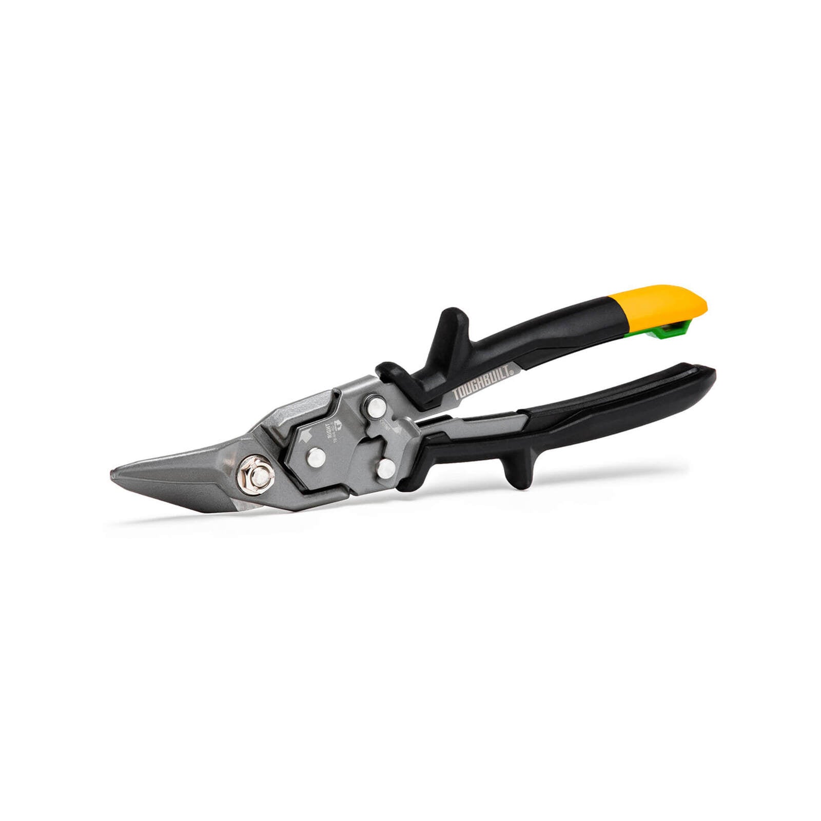 ToughBuilt 258mm Cr-Mo Right Cut Aviation Snips for Sheet Metal