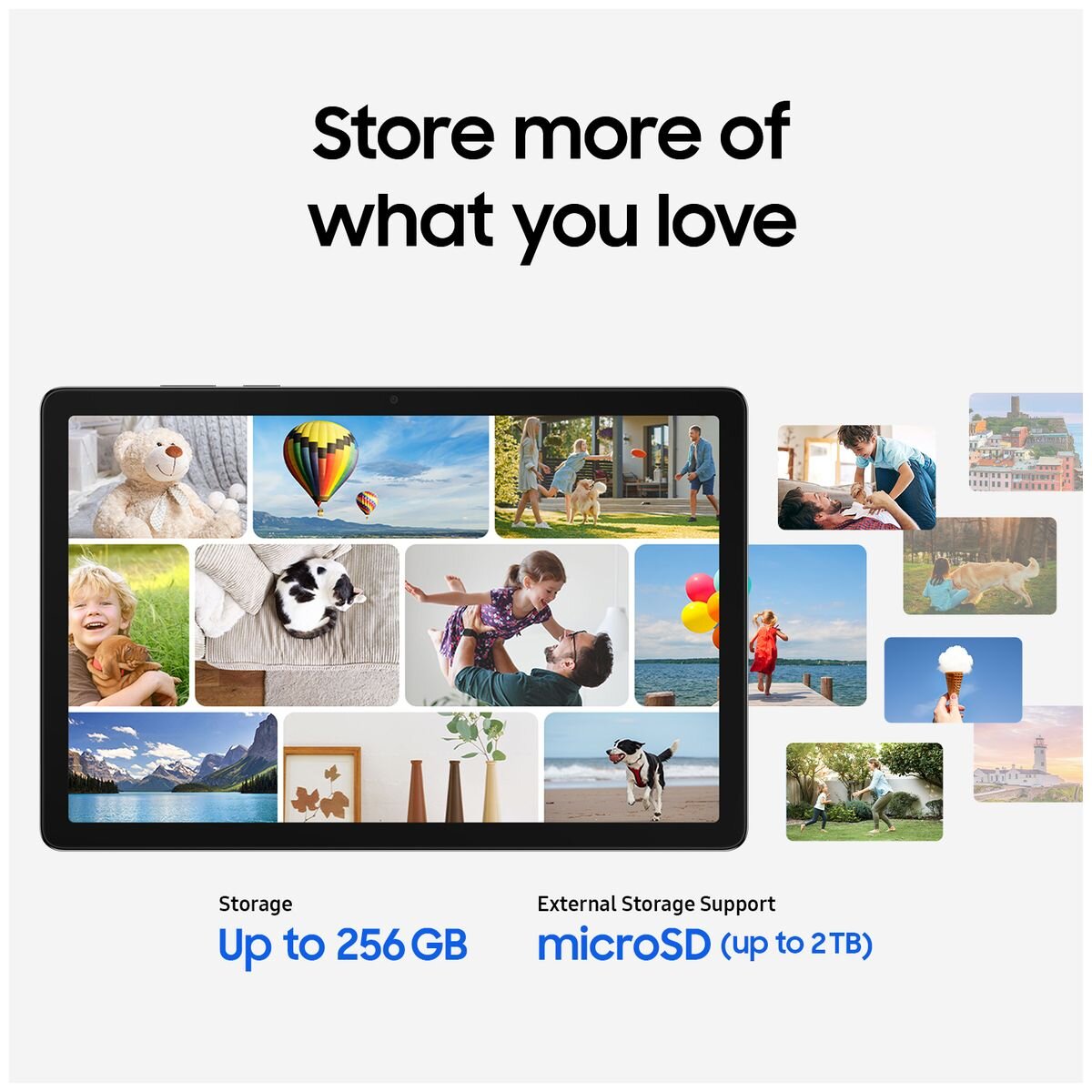 Samsung Galaxy Tab A11 Plus 256GB 5G Tablet - 11-inch 90Hz Display, Dolby Quad Speakers - 11901350657