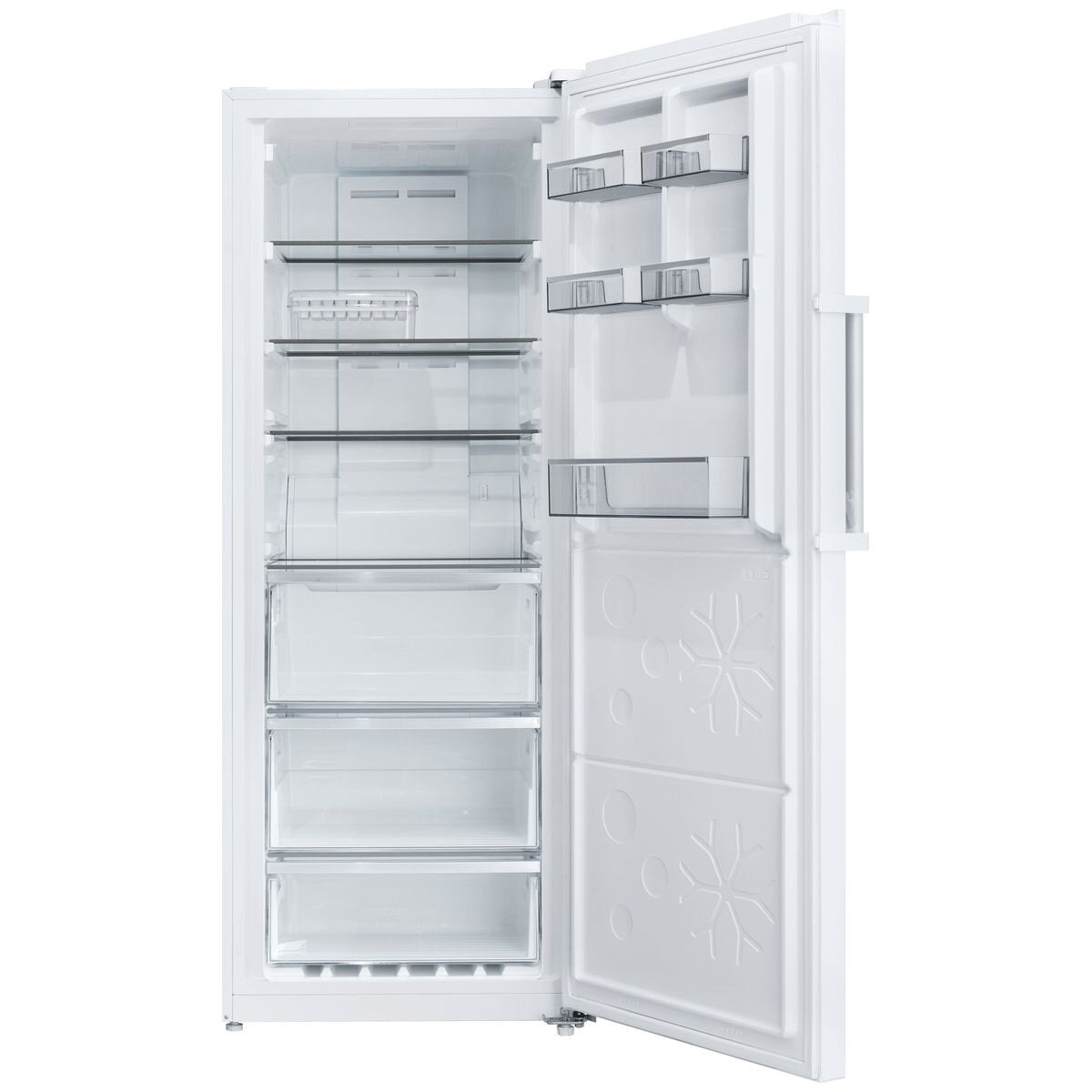 CHiQ 380L Hybrid Fridge Freezer - White, Right Hinge, Frost Free, Inverter System, 5 Star Energy - CSH380NWR5