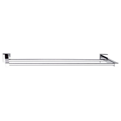 Mondella Rococo 935mm Chrome Double Towel Rail, Metal Wall Mount