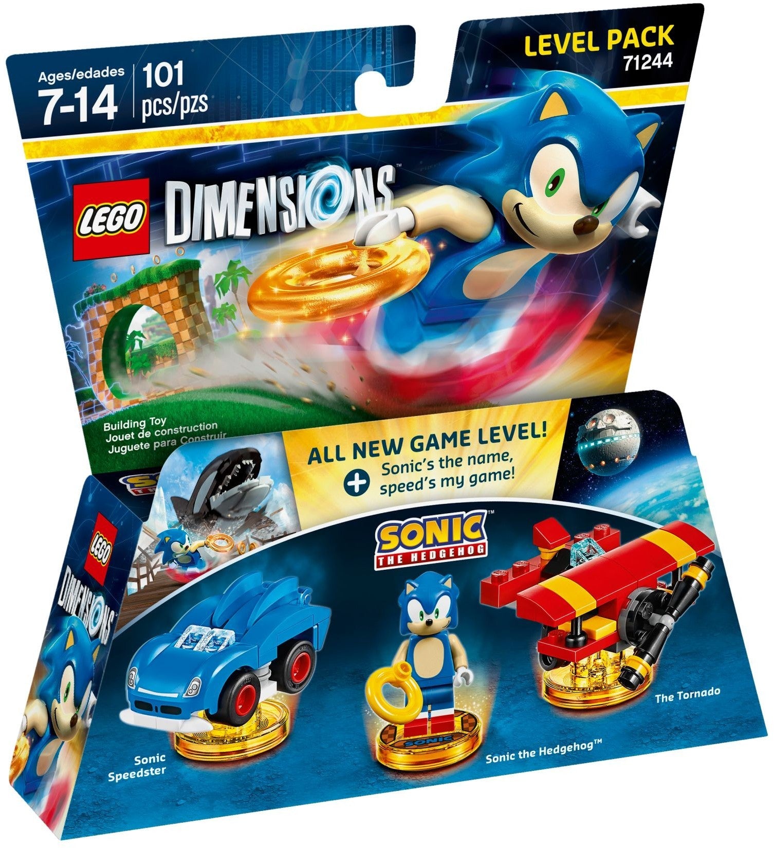 LEGO 71244 Sonic the Hedgehog Level Pack - SuperSaverAU - view 1