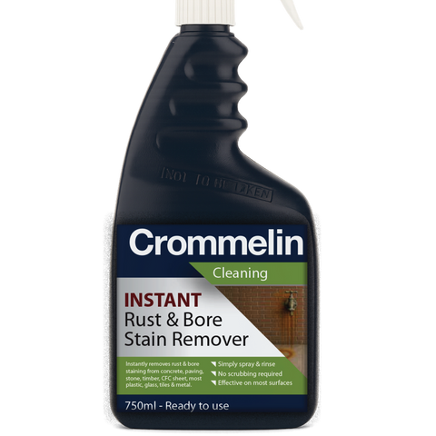 Crommelin Instant Rust Bore Stain Remover - 750ml - Easy Spray & Rinse - SuperSaverAU - view 1
