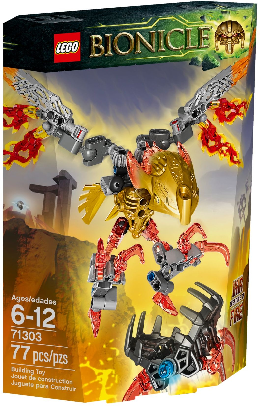 LEGO 71303 Ikir Creature of Fire - BIONICLE - SuperSaverAU - view 1