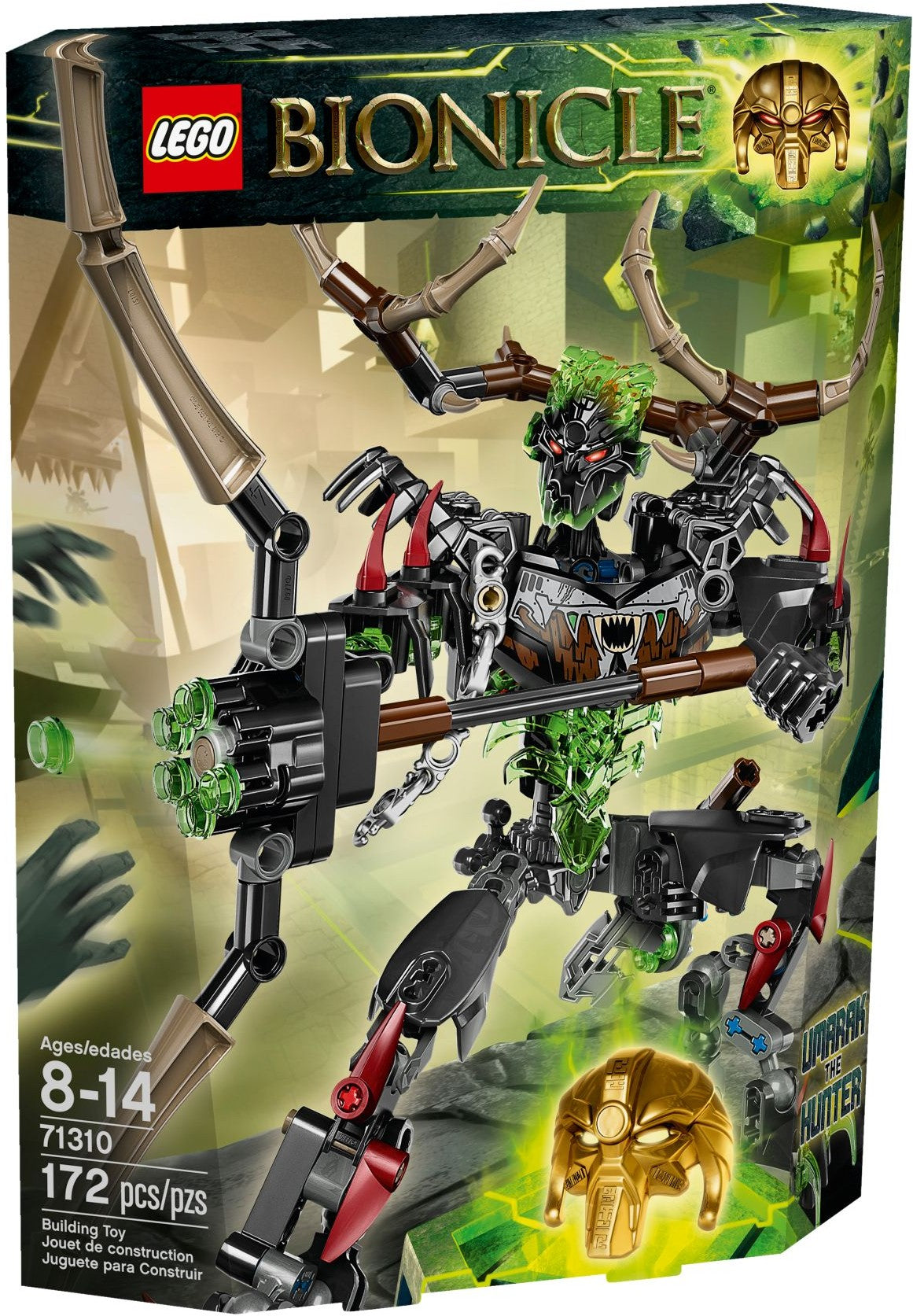 LEGO 71310 Umarak the Hunter - Bionicle Shadow Trap Figure - SuperSaverAU - view 1