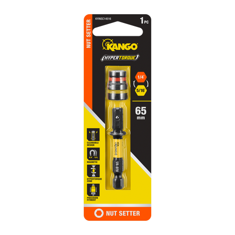 Kango Hypertorque 1/4in to 5/16in Impact Magnetic Cleanable Nut Setter