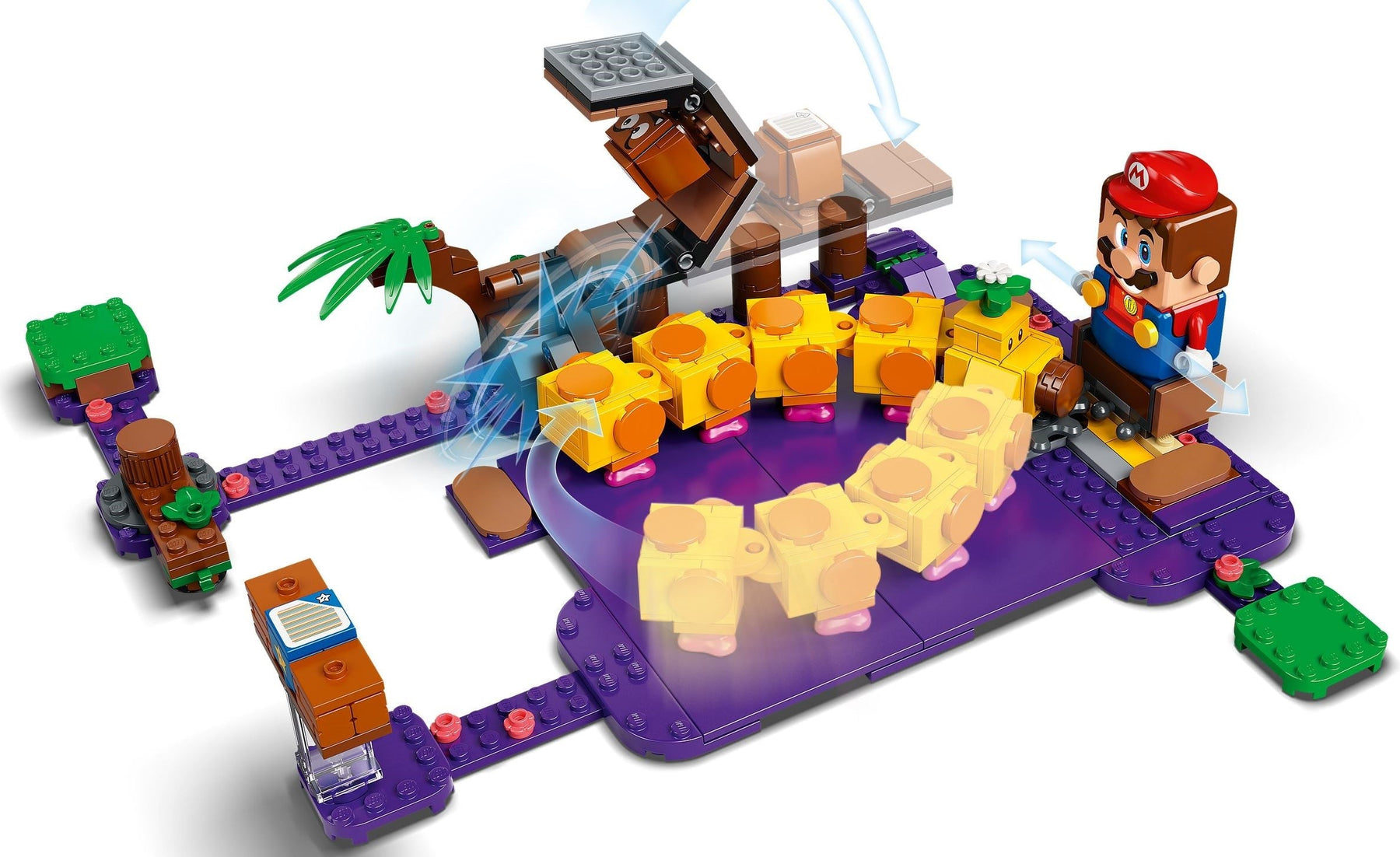LEGO Super Mario 71383 Wiggler’s Poison Swamp Expension Set - SuperSaverAU - view 6