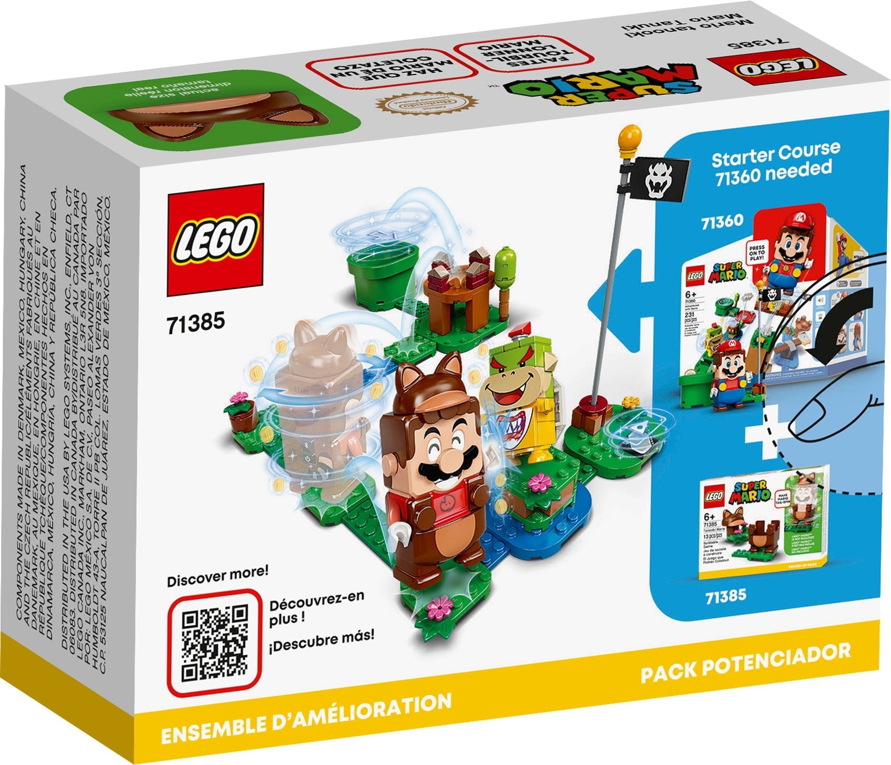 LEGO 71385 Tanooki Mario Power-Up Pack - SuperSaverAU - view 5
