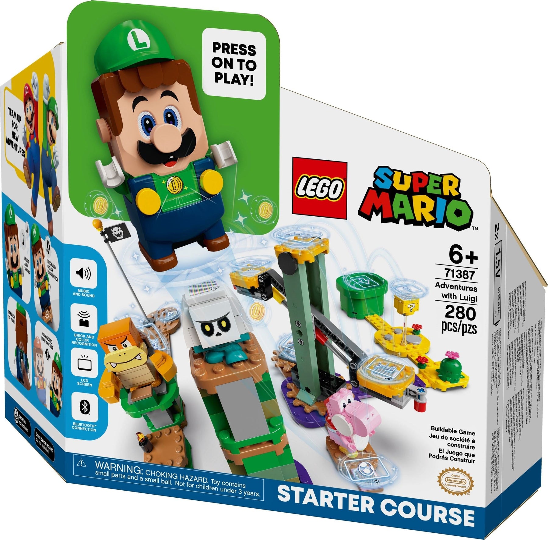 LEGO 71387 Adventures with Luigi Starter Course - SuperSaverAU - view 1