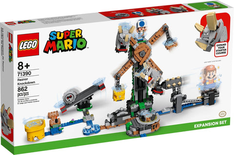 LEGO 71390 Reznor Knockdown Expansion Set - Super Mario - SuperSaverAU - view 1