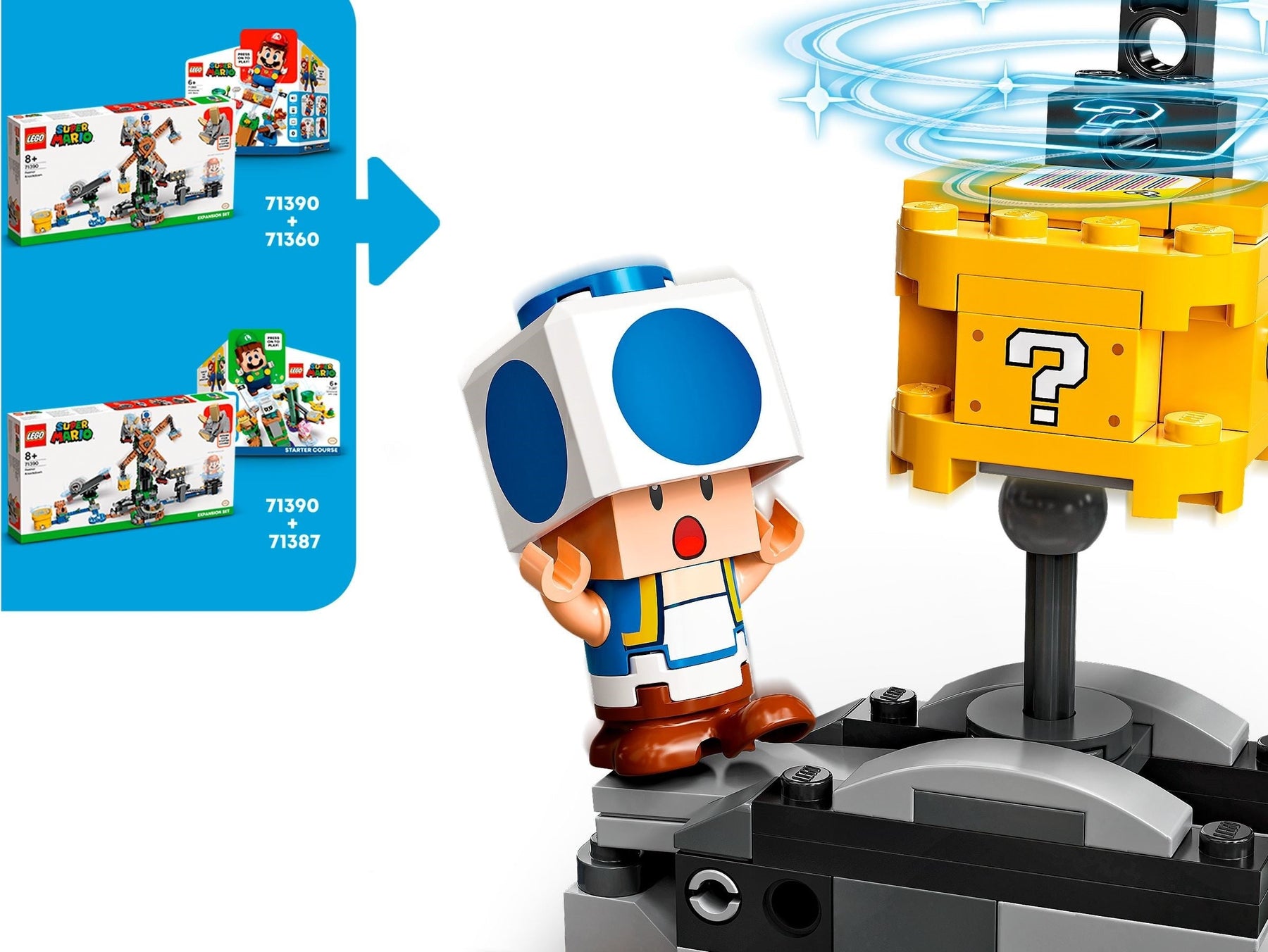 LEGO 71390 Reznor Knockdown Expansion Set - Super Mario - SuperSaverAU - view 6