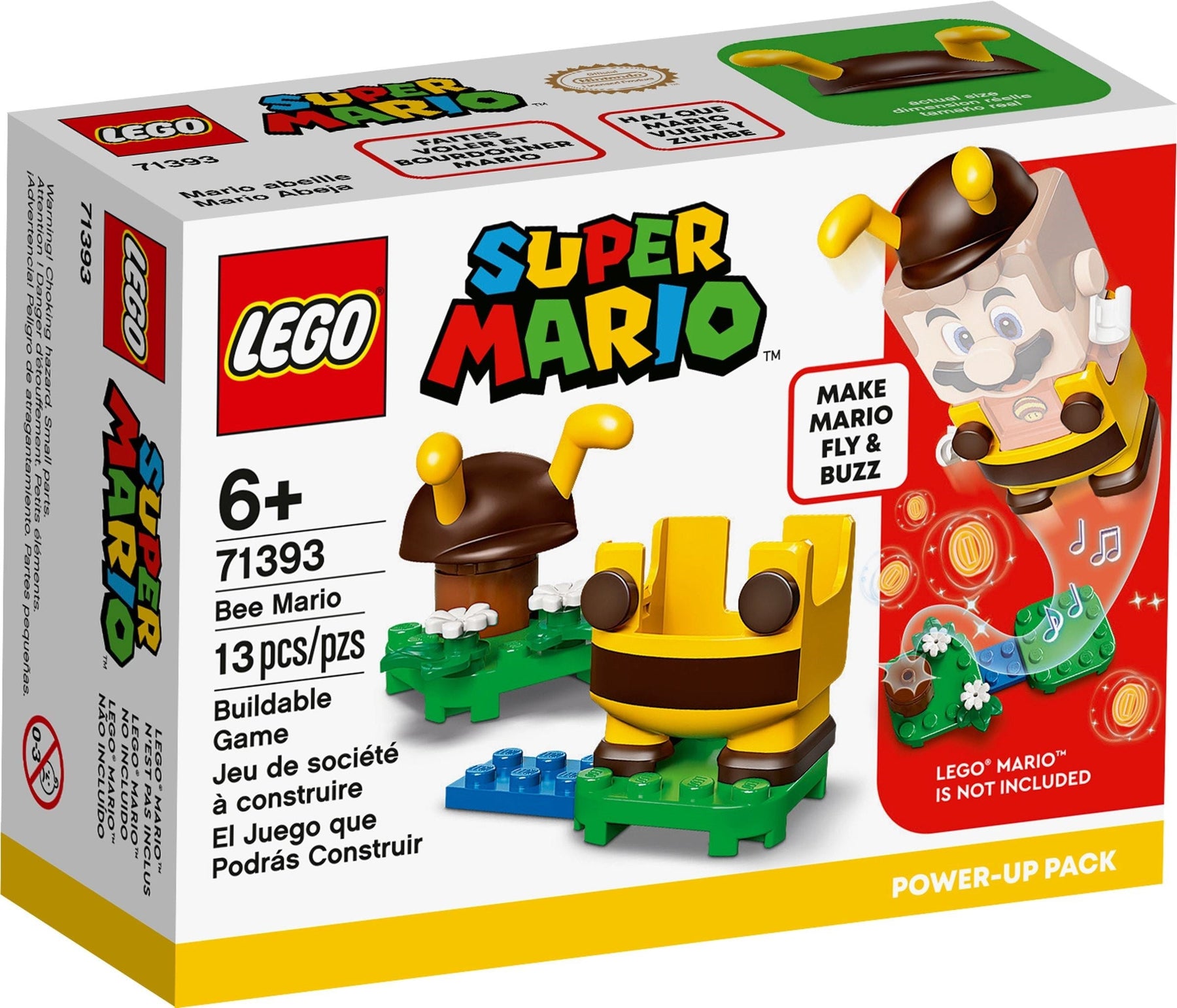 LEGO 71393 Bee Mario Power-Up Pack - SuperSaverAU - view 1