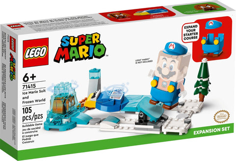 LEGO Super Mario Series 71415 Ice Mario Suit and Frozen World Expansion Set- Auzzi Store