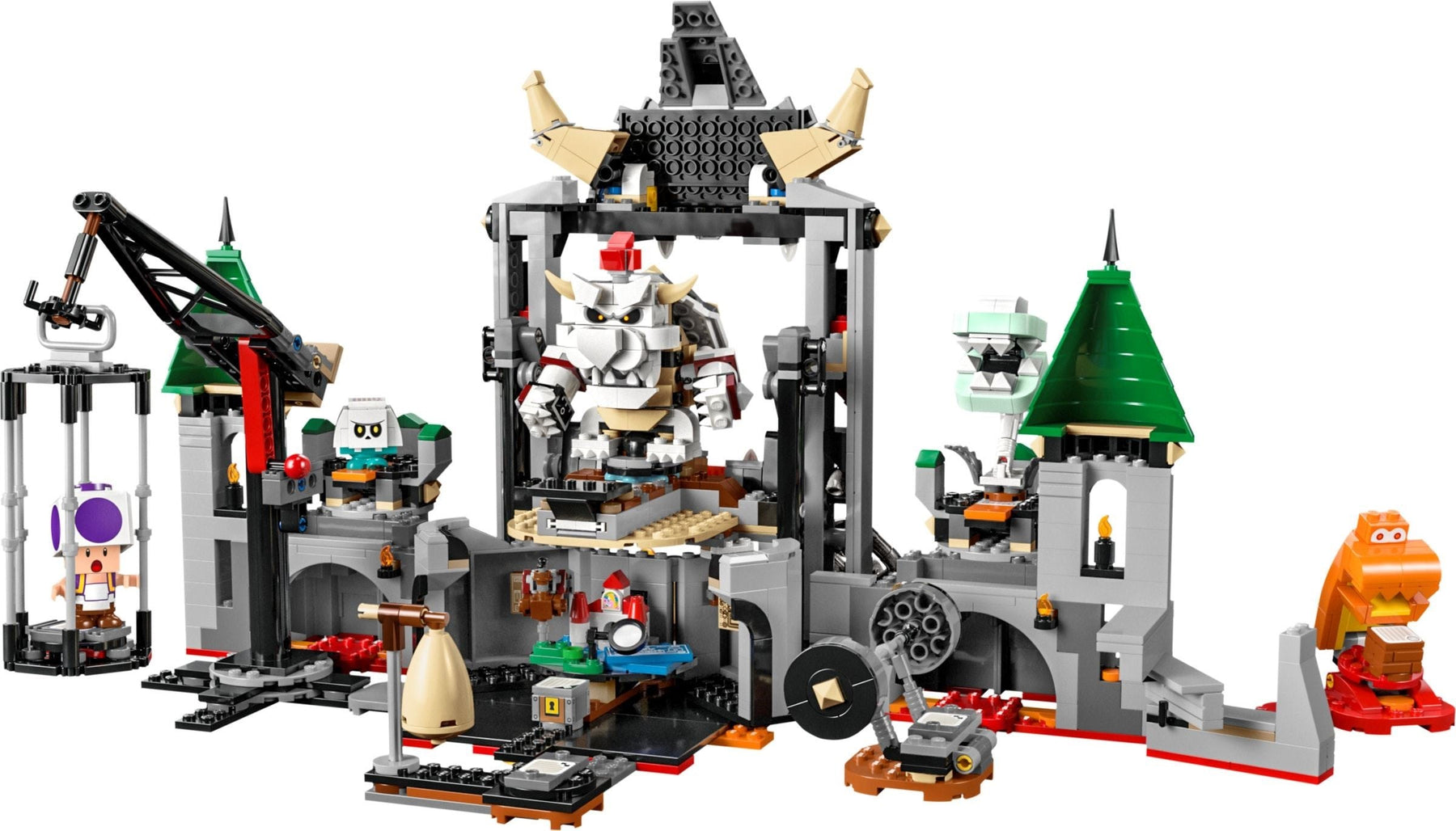 LEGO Super Mario Series 71423 Dry Bowser Castle Battle Expansion Set- Auzzi Store