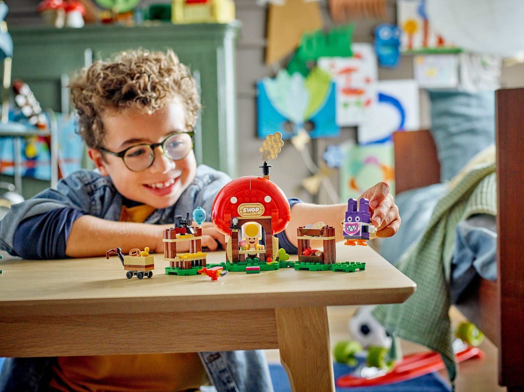 LEGO Super Mario 71428 Nabbit at Toad’s Shop - SuperSaverAU - view 4