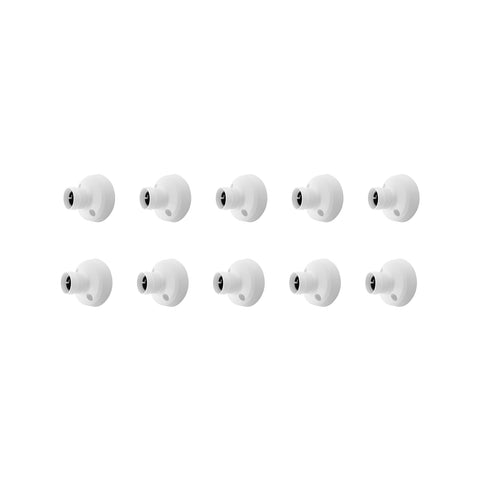 DETA B22 Bayonet Batten Holder 10 Pack White Polycarbonate 240V