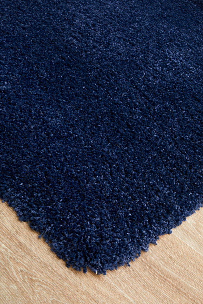 Rug Culture Laguna small denim rug 170x120cm - power loomed polypropylene, 40mm pile - LGN-DENIM-170X120