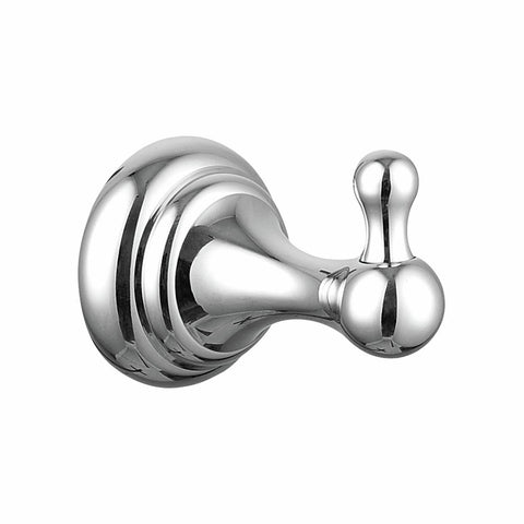 Mondella Maestro Bathroom Robe Hook - Chrome Plated Metal