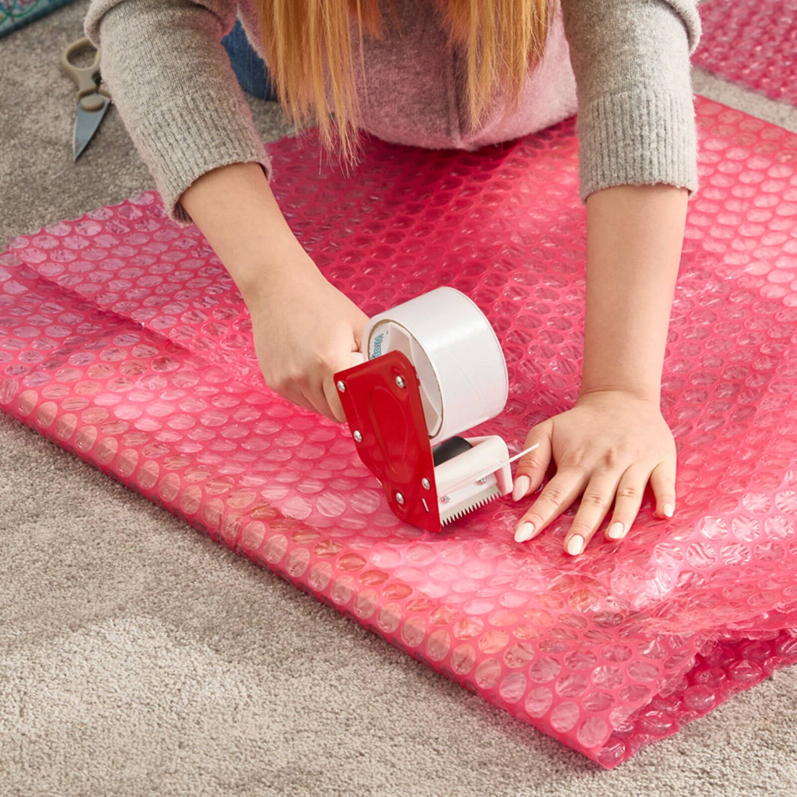 Wrap and Move Plastic Packing Tape Dispenser Gun