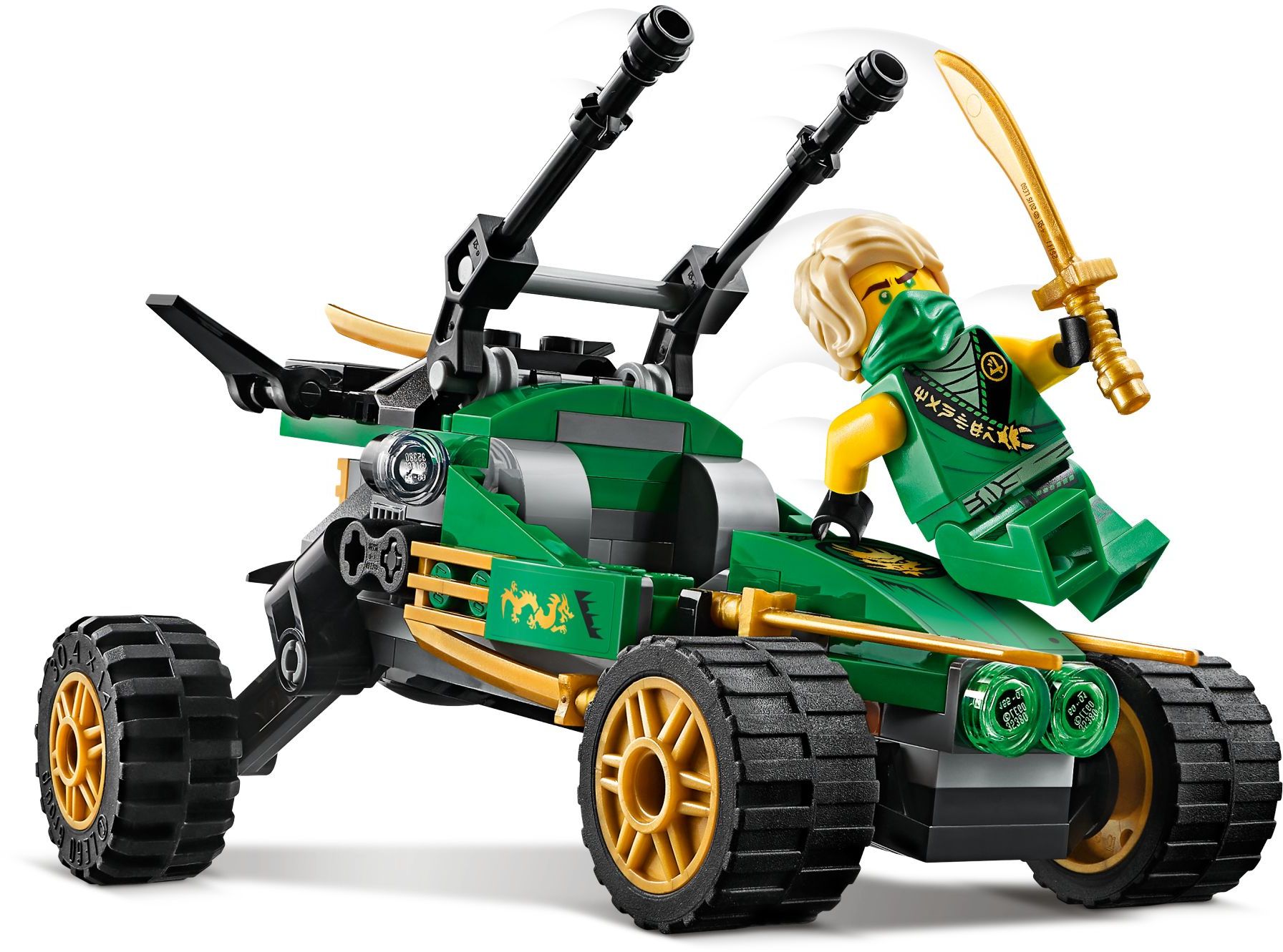 LEGO 71700 Jungle Raider: Lloyd's Ninja Buggy - SuperSaverAU - view 3
