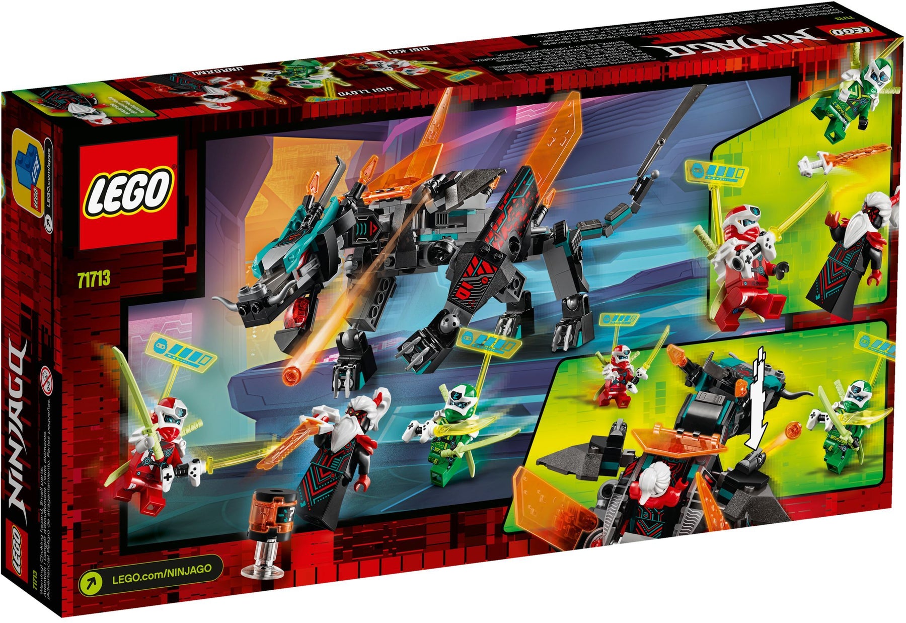 LEGO 71713 Empire Dragon: NINJAGO Mech Dragon Toy - SuperSaverAU - view 4