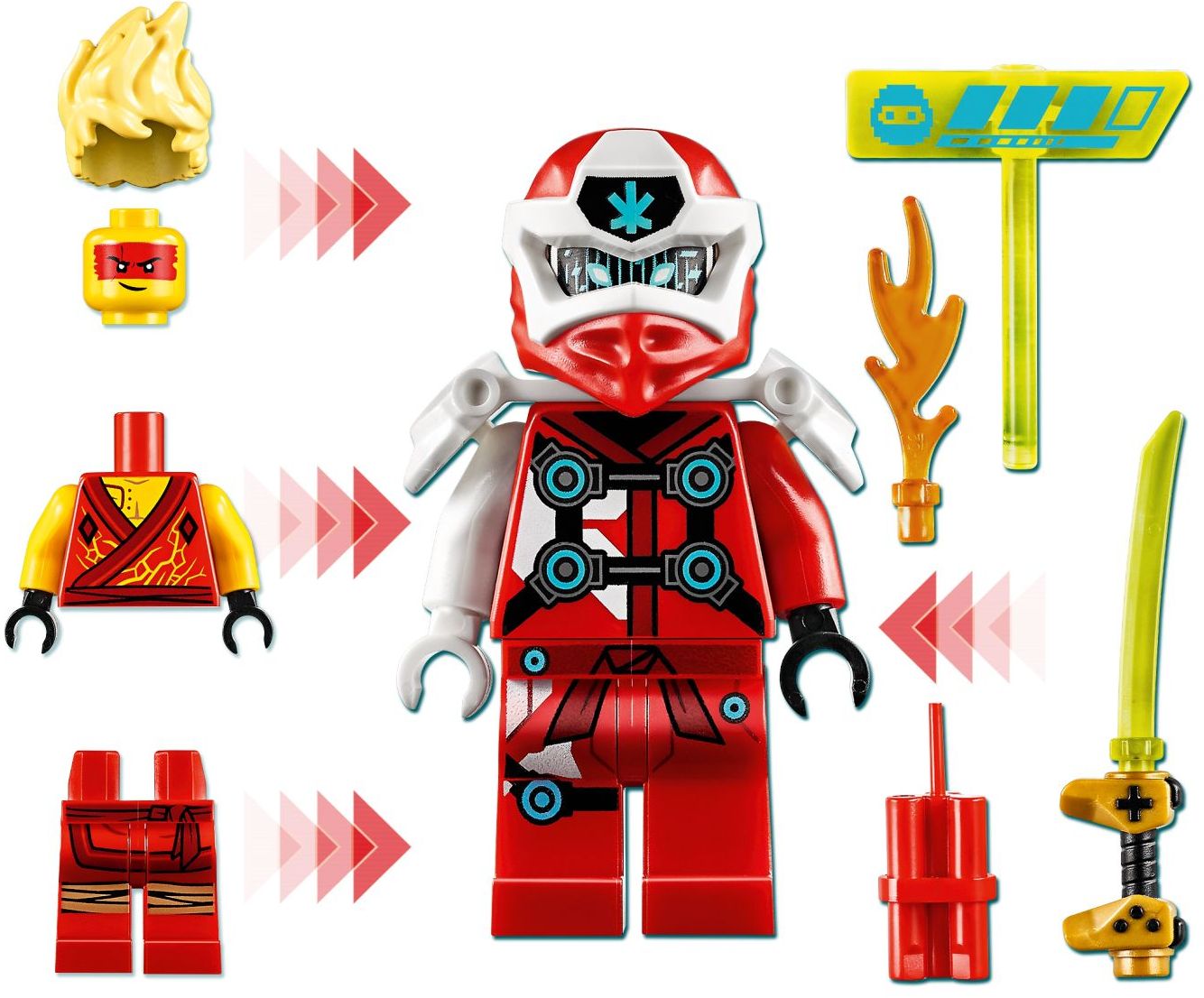LEGO 71714 NINJAGO Kai Avatar Arcade Pod - Prime Empire - SuperSaverAU - view 2