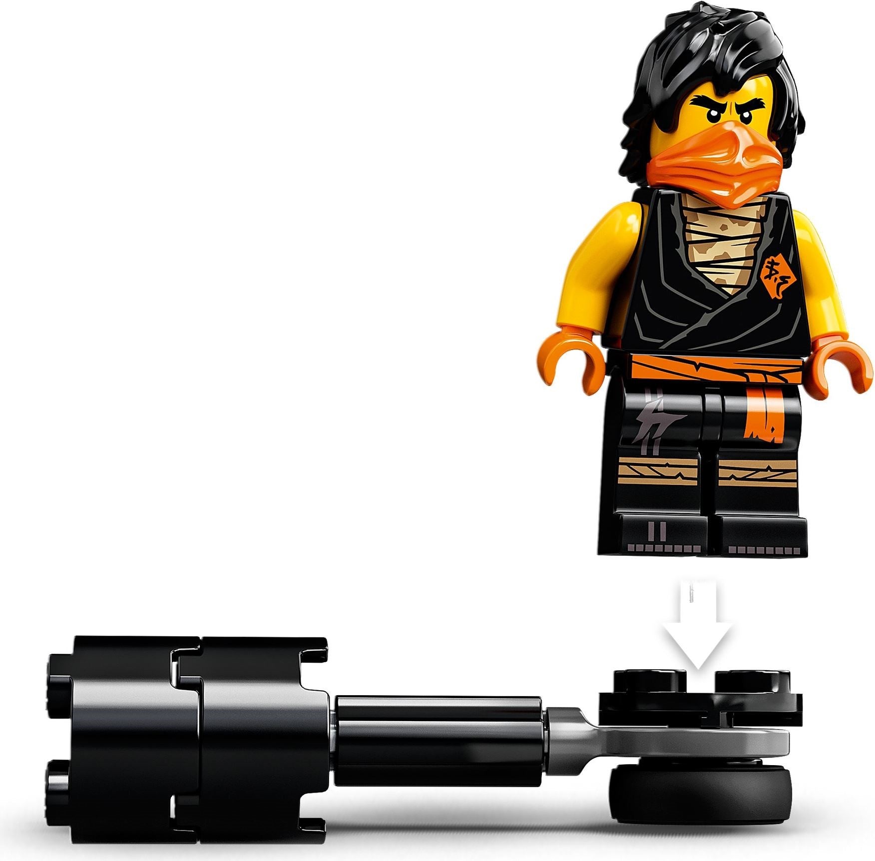 LEGO 71733 Cole vs. Ghost Warrior Epic Battle Set - SuperSaverAU - view 3