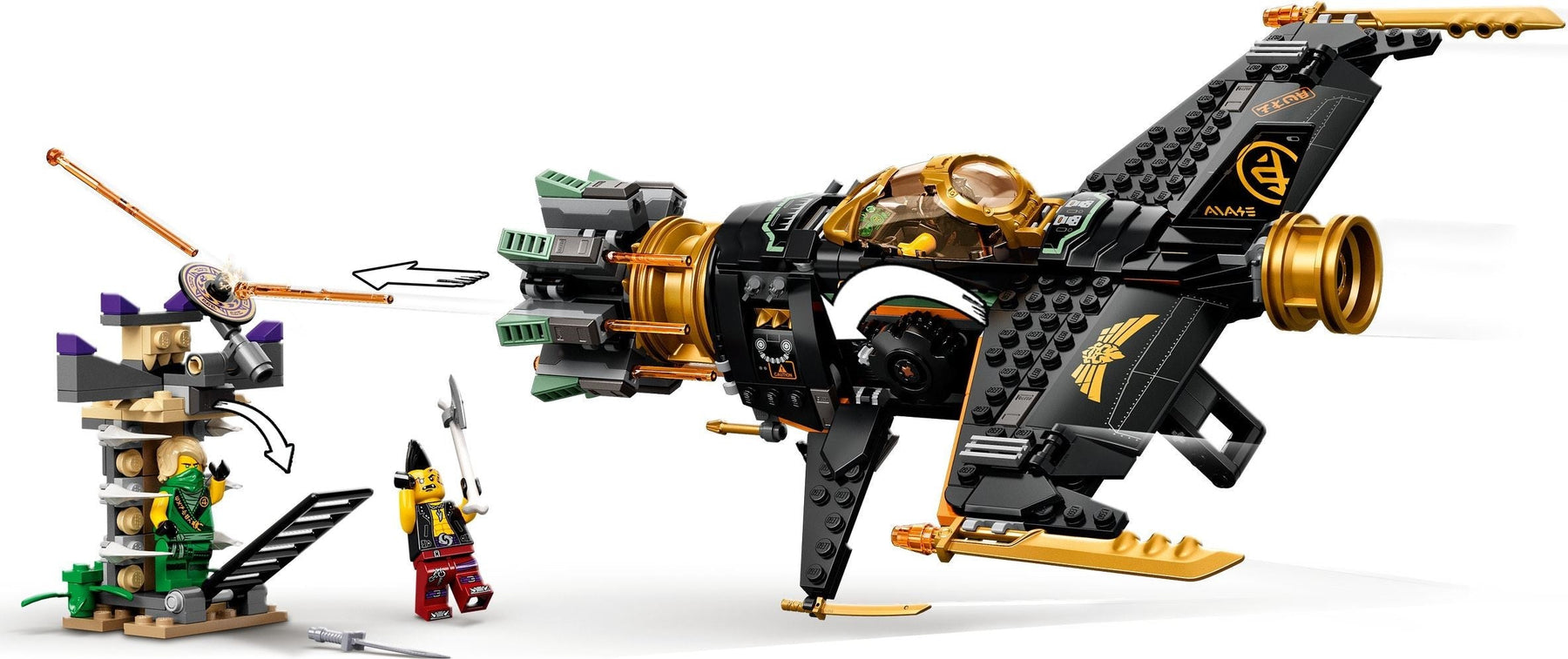 Lego Ninjago 71736 Boulder Blaster- Auzzi Store