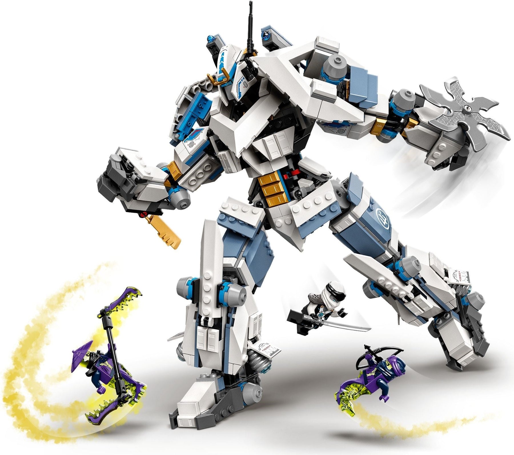 LEGO Ninjago - Zane’s Titan Mech Battle 71738 - SuperSaverAU - view 5