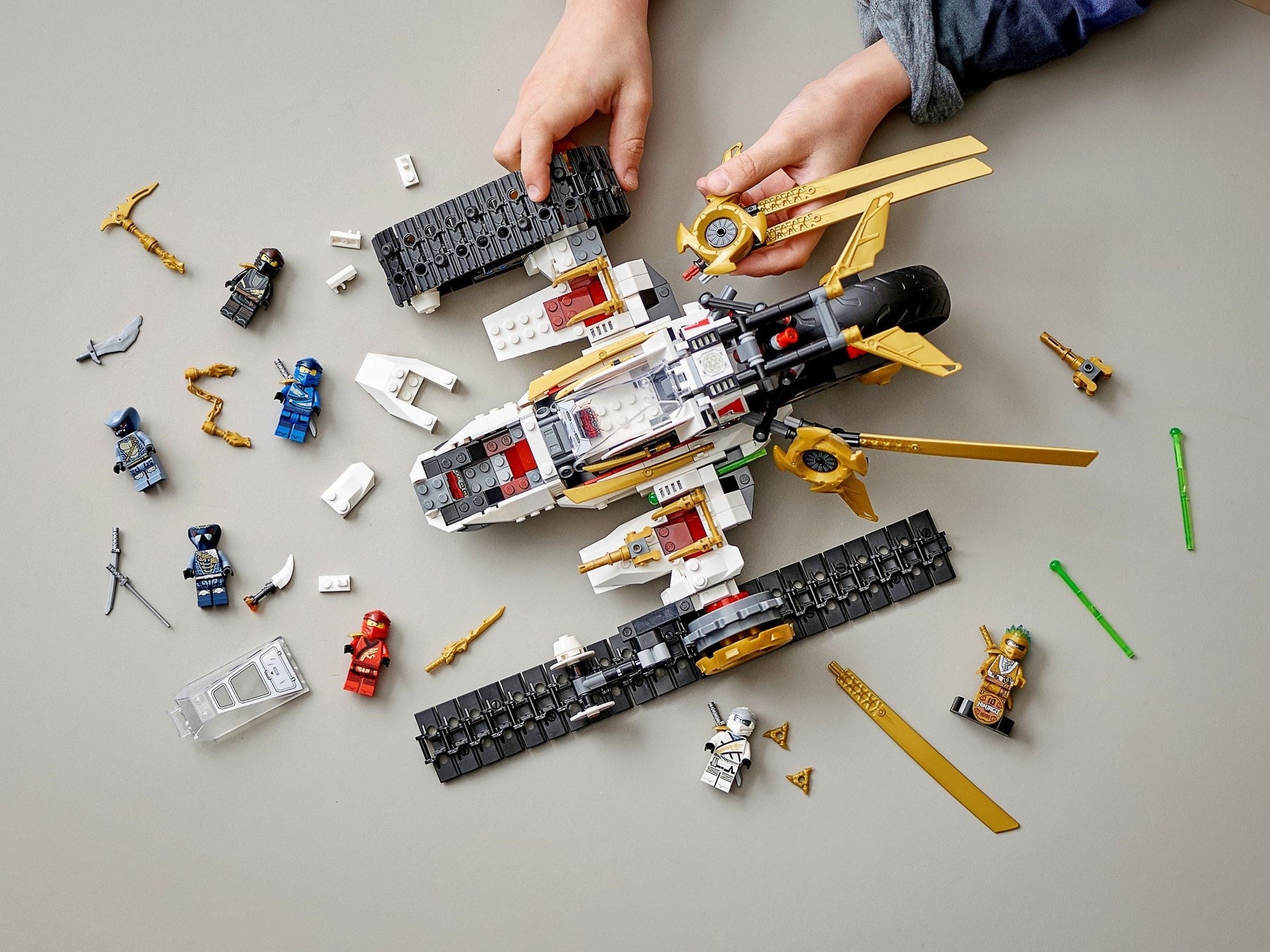 LEGO 71739 Ultra Sonic Raider: 4-in-1 Ninja Vehicle - SuperSaverAU - view 2