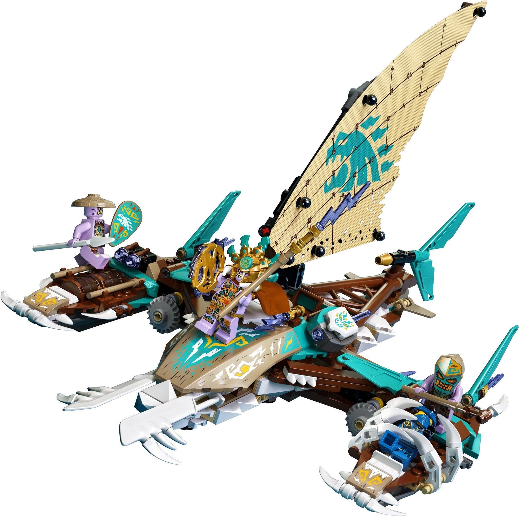LEGO 71748 NINJAGO Catamaran Sea Battle - SuperSaverAU - view 2
