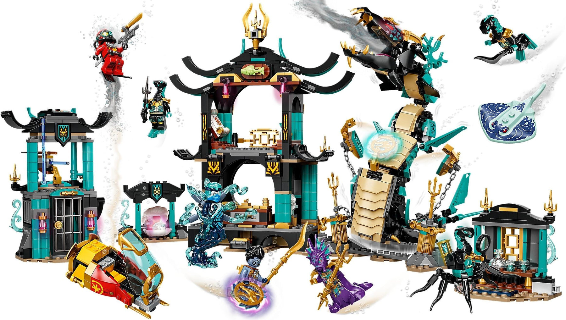 LEGO 71755 Ninjago - Temple of the Endless Sea - Retired - SuperSaverAU - view 5