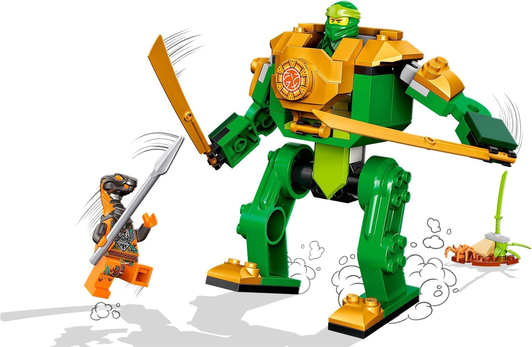 LEGO 71757 Lloyd's Ninja Mech - Buildable Action Toy for Kids 4+ - SuperSaverAU - view 2