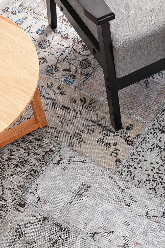 Rug Culture Illusions Large Rug 280x190cm - Stone Polyester, Low 3mm Pile - ILU189STONE280X190