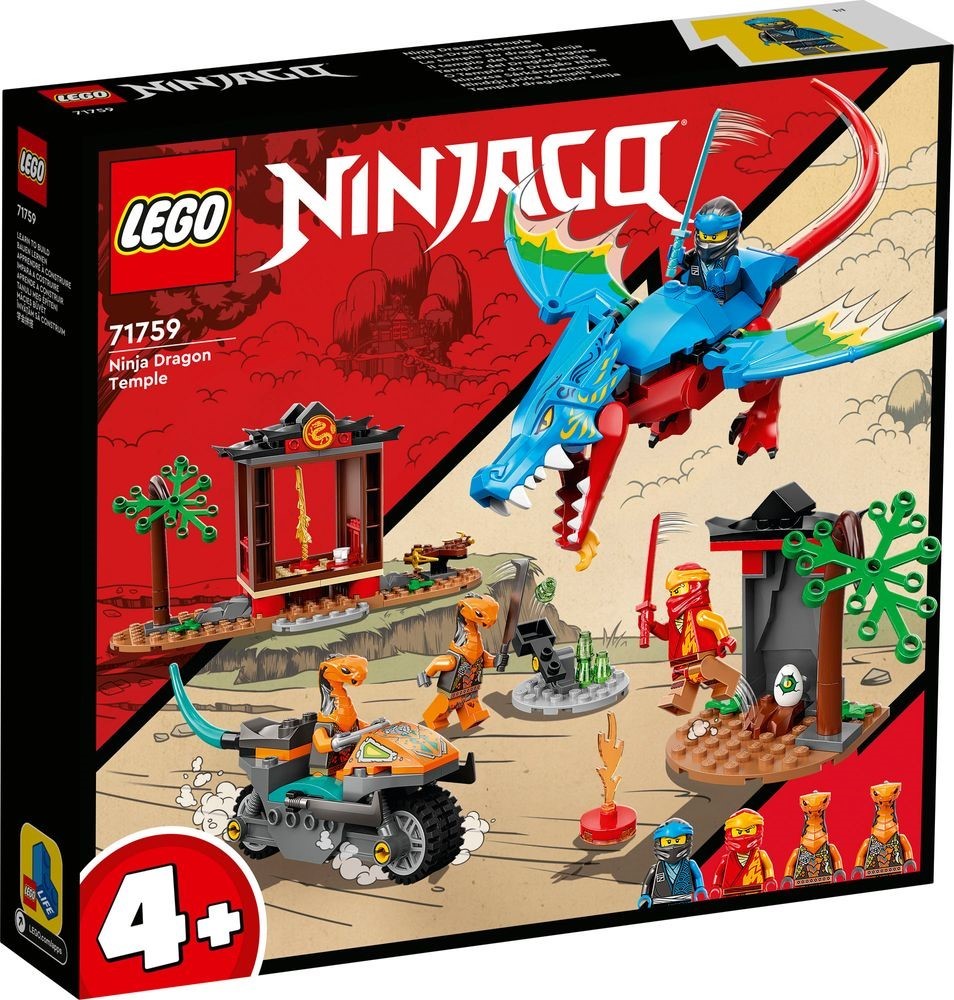 LEGO 71759 Ninja Dragon Temple 4+ Building Set - SuperSaverAU - view 1