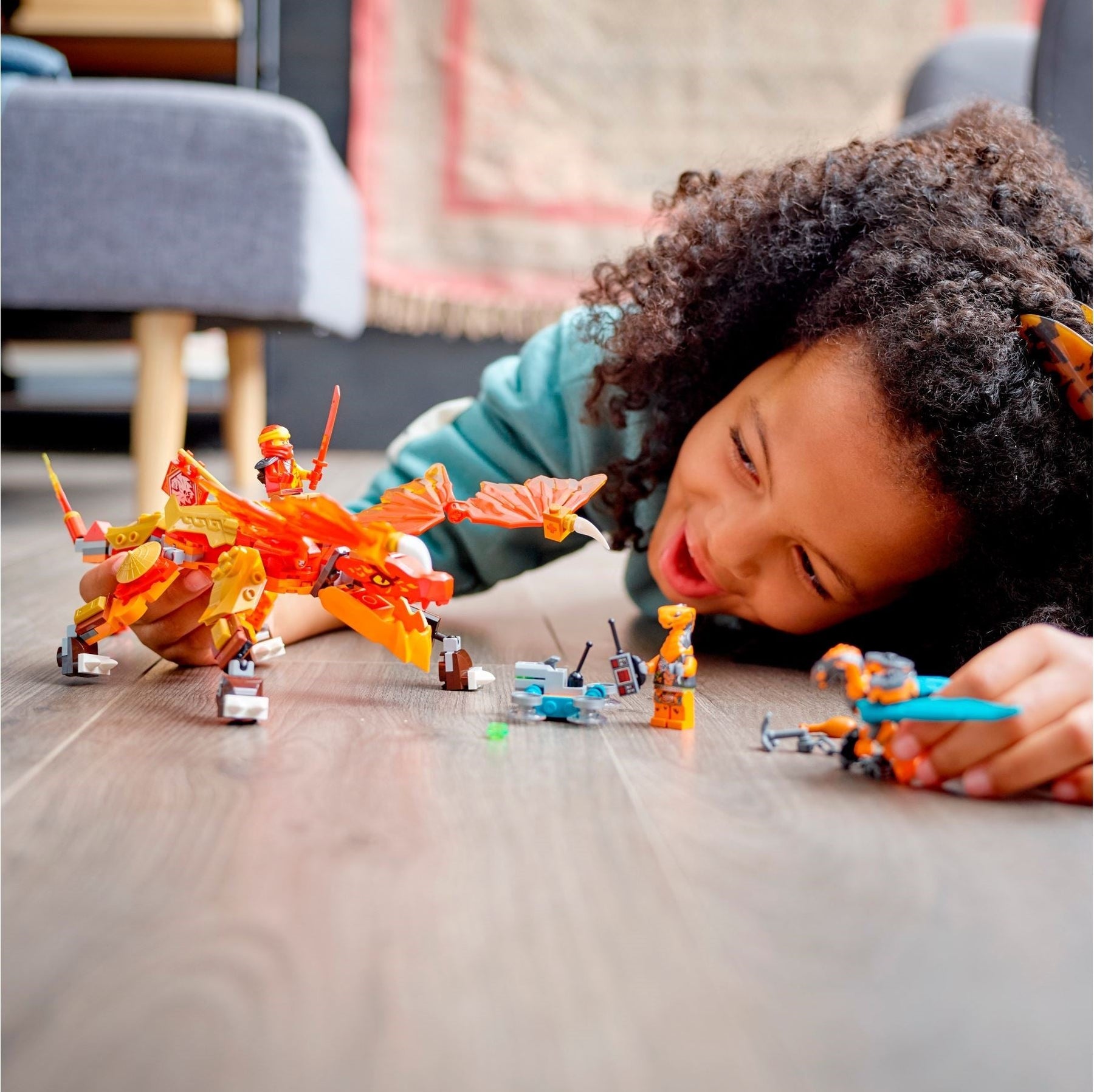 LEGO 71762 Ninjago Kai’s Fire Dragon EVO - Kai- Auzzi Store