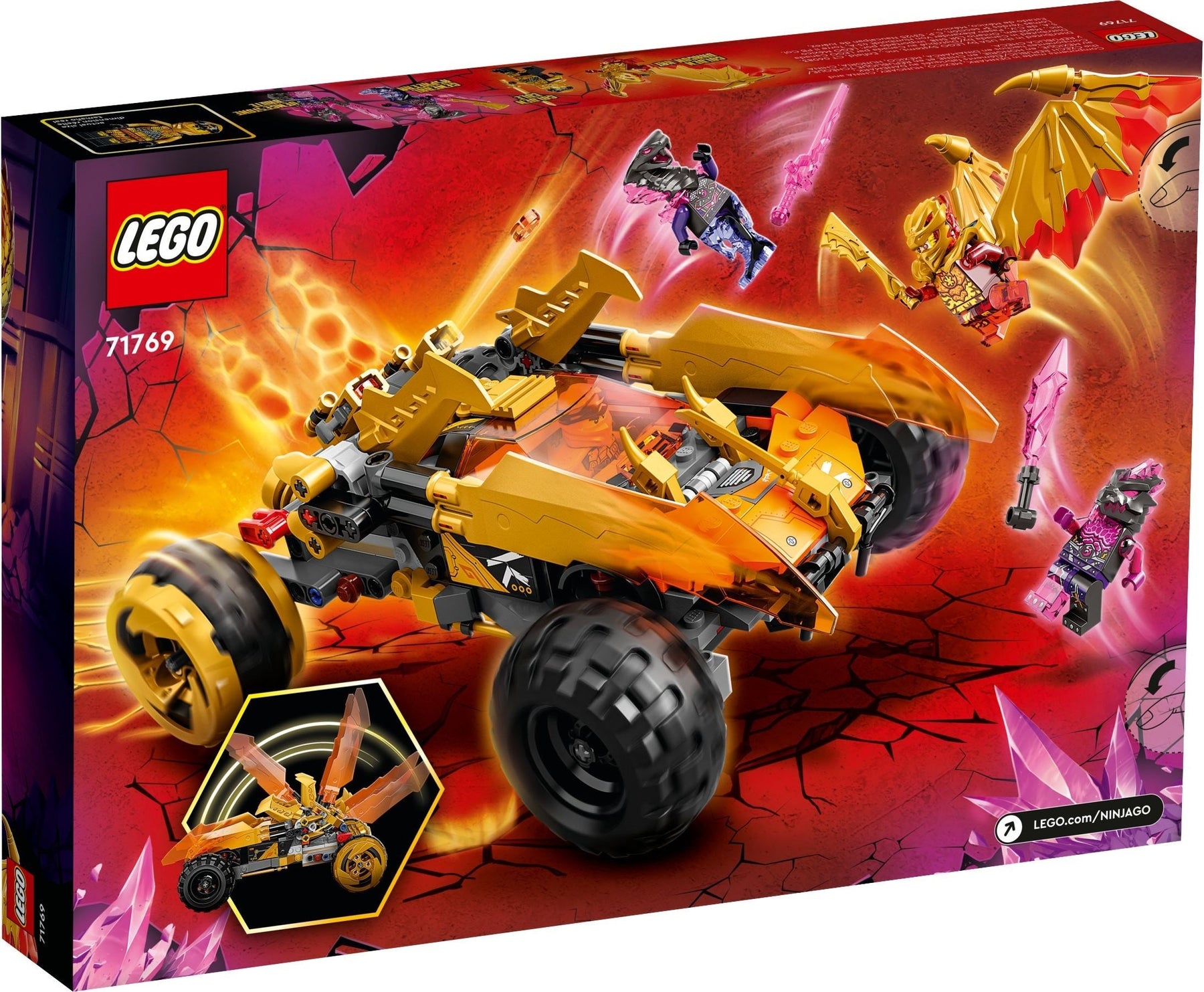 LEGO NINJAGO 71769 Cole’s Dragon Cruiser - SuperSaverAU - view 5