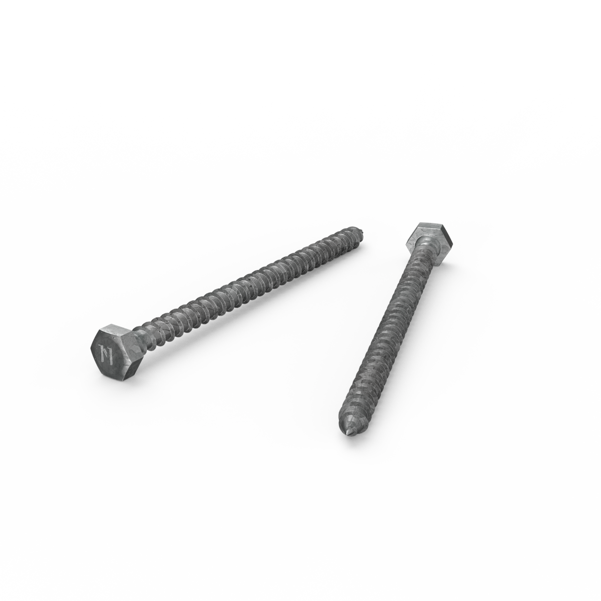 Zenith Hot Dip Galvanised Hex Head Coach Screws M8 x 120mm 25 Pack - SuperSaverAU - view 3