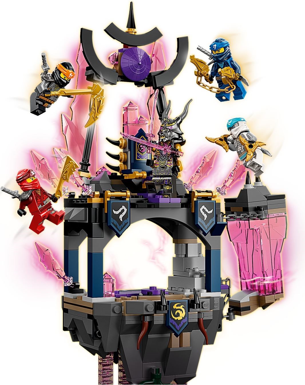 LEGO 71771 Crystal King Temple NINJAGO Playset - SuperSaverAU - view 2