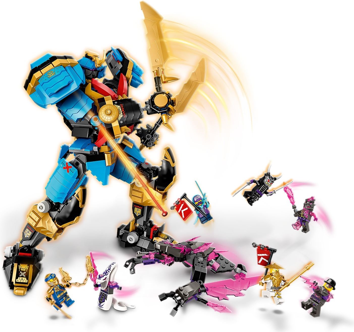 LEGO 71775 Nya's Samurai X MECH - NINJAGO Mech & Minifigures - SuperSaverAU - view 3