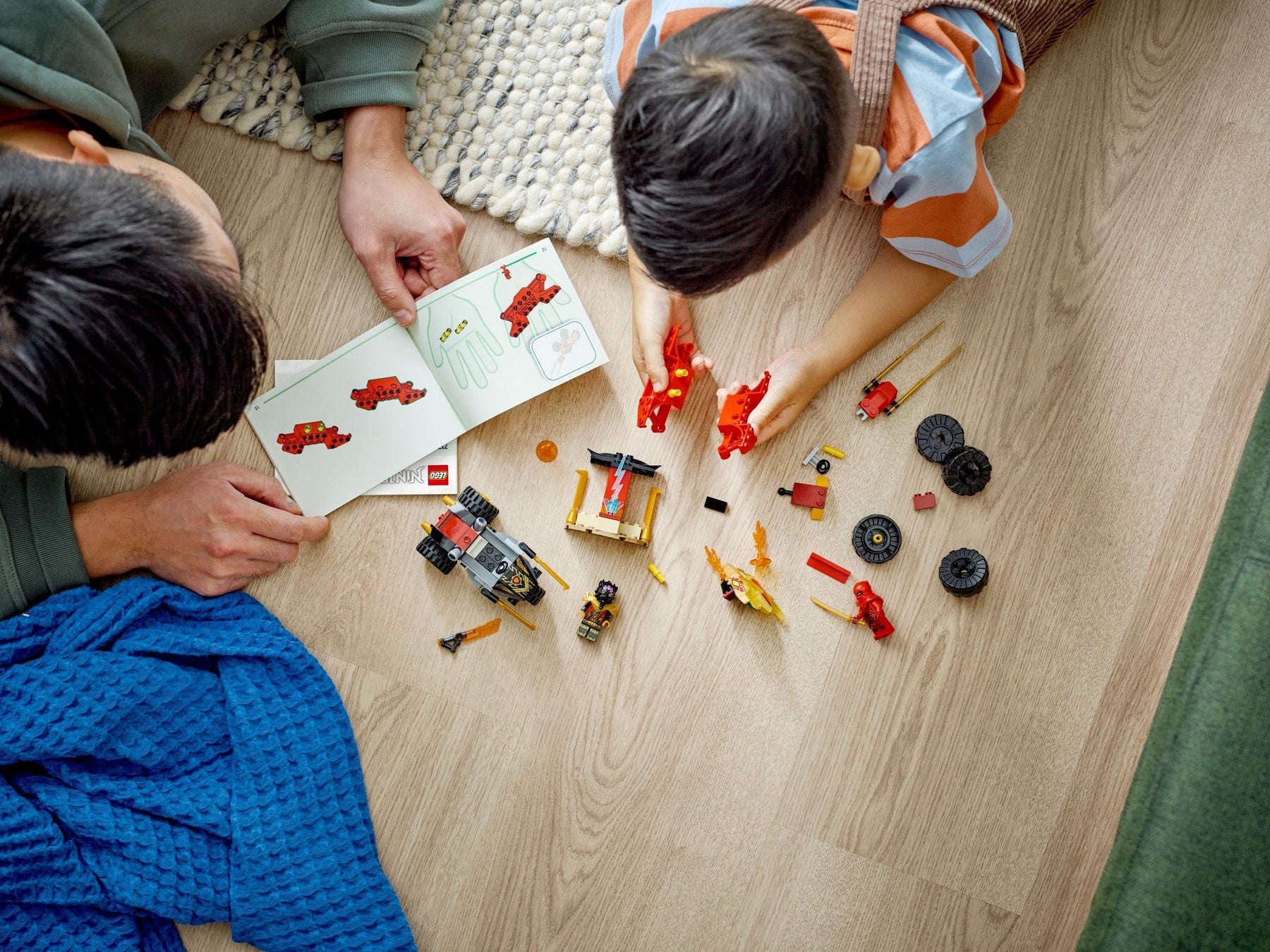 LEGO 71789 Kai and Ras’s Car and Bike Battle – NINJAGO Action Set - SuperSaverAU - view 6