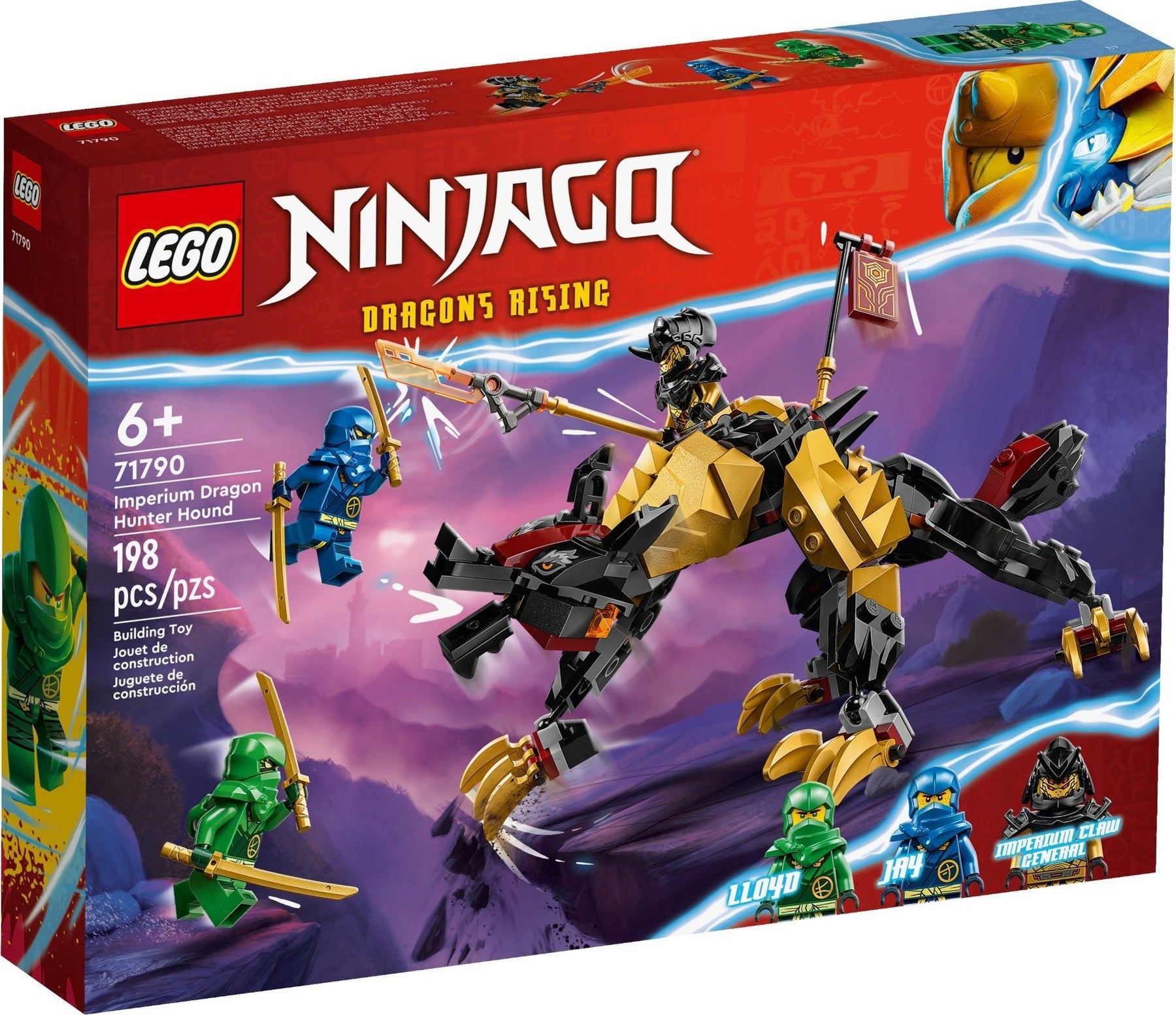 LEGO Ninjago 71790 Imperium Dragon Hunter Hound - SuperSaverAU - view 1