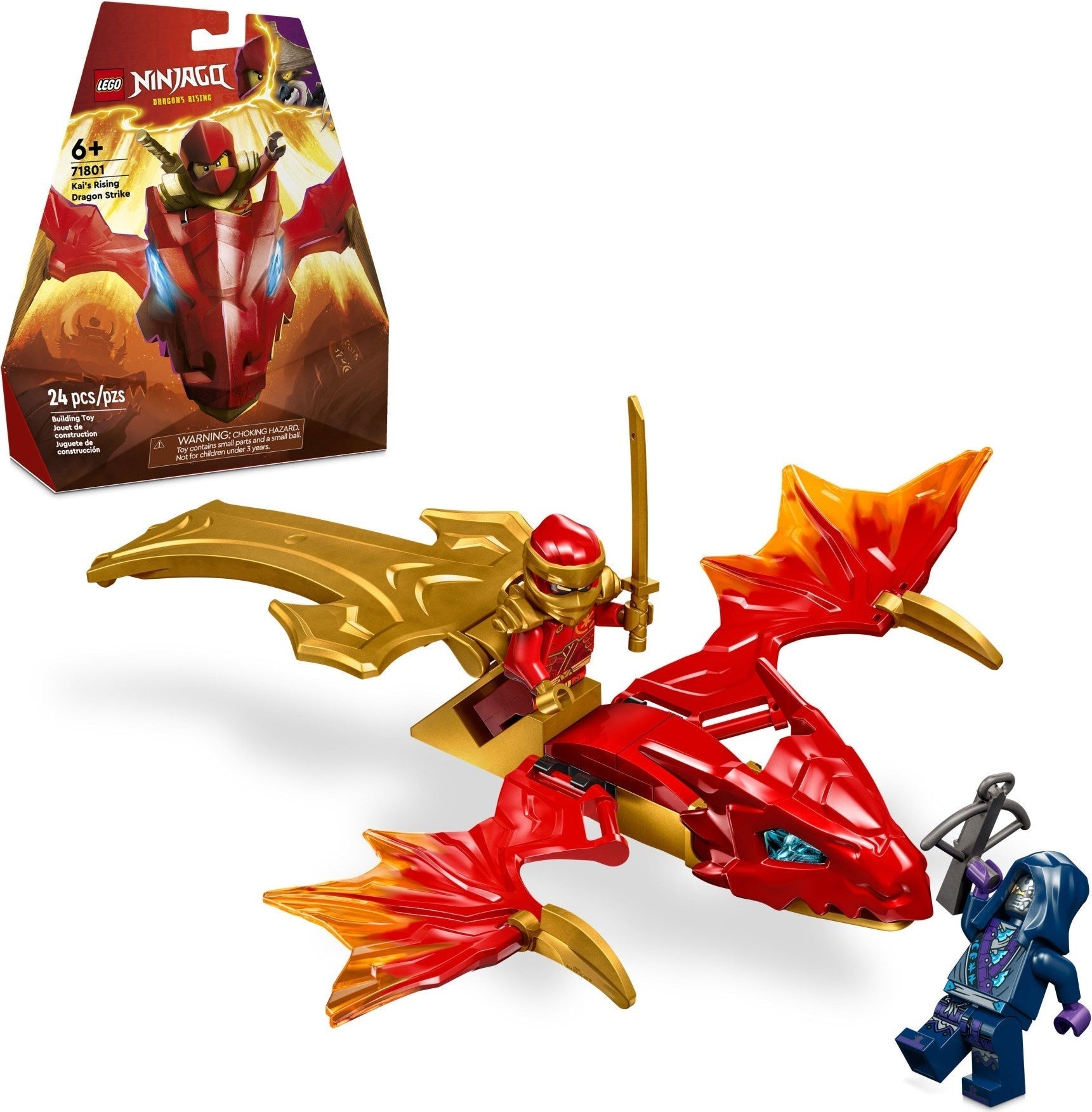 LEGO Ninjago 71801 Kai’s Rising Dragon Strike - SuperSaverAU - view 1