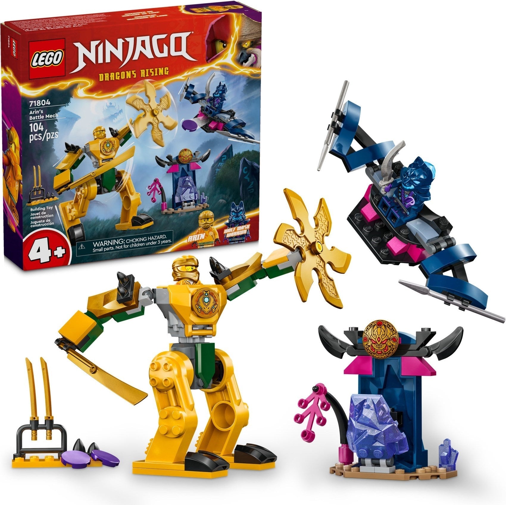 LEGO Ninjago 71804 Arin’s Battle Mech - SuperSaverAU - view 1