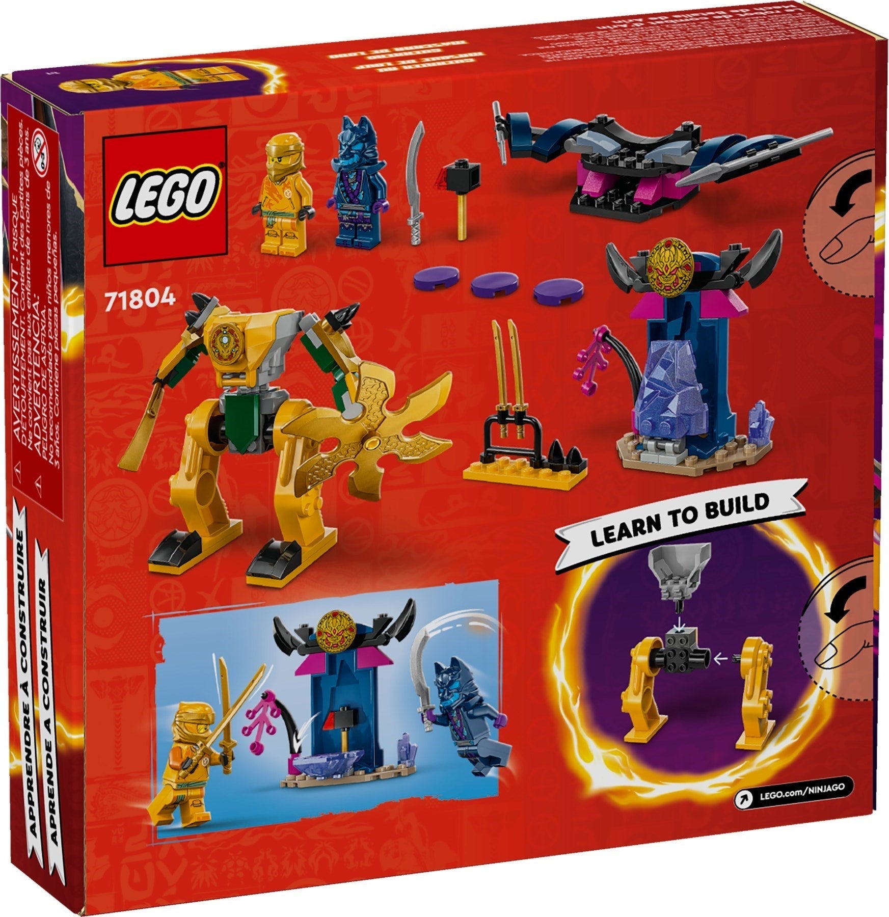LEGO Ninjago 71804 Arin’s Battle Mech - SuperSaverAU - view 4