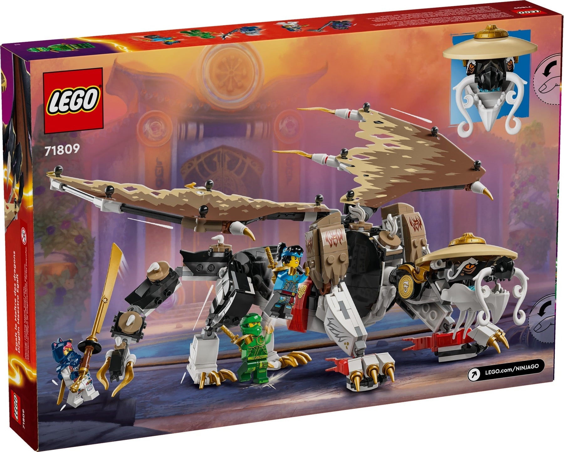 LEGO Ninjago Series 71809 Egalt the Master Dragon- Auzzi Store