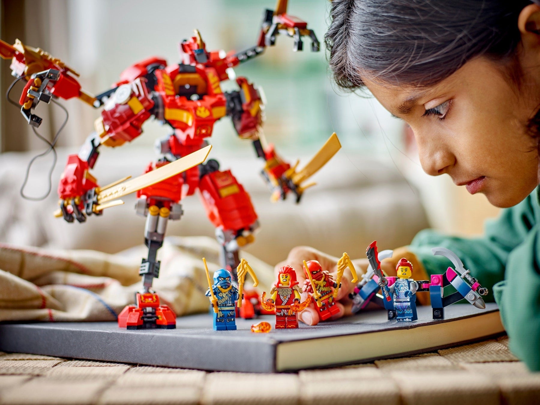 LEGO Ninjago Series 71812 Kai's Ninja Climber Mech- Auzzi Store