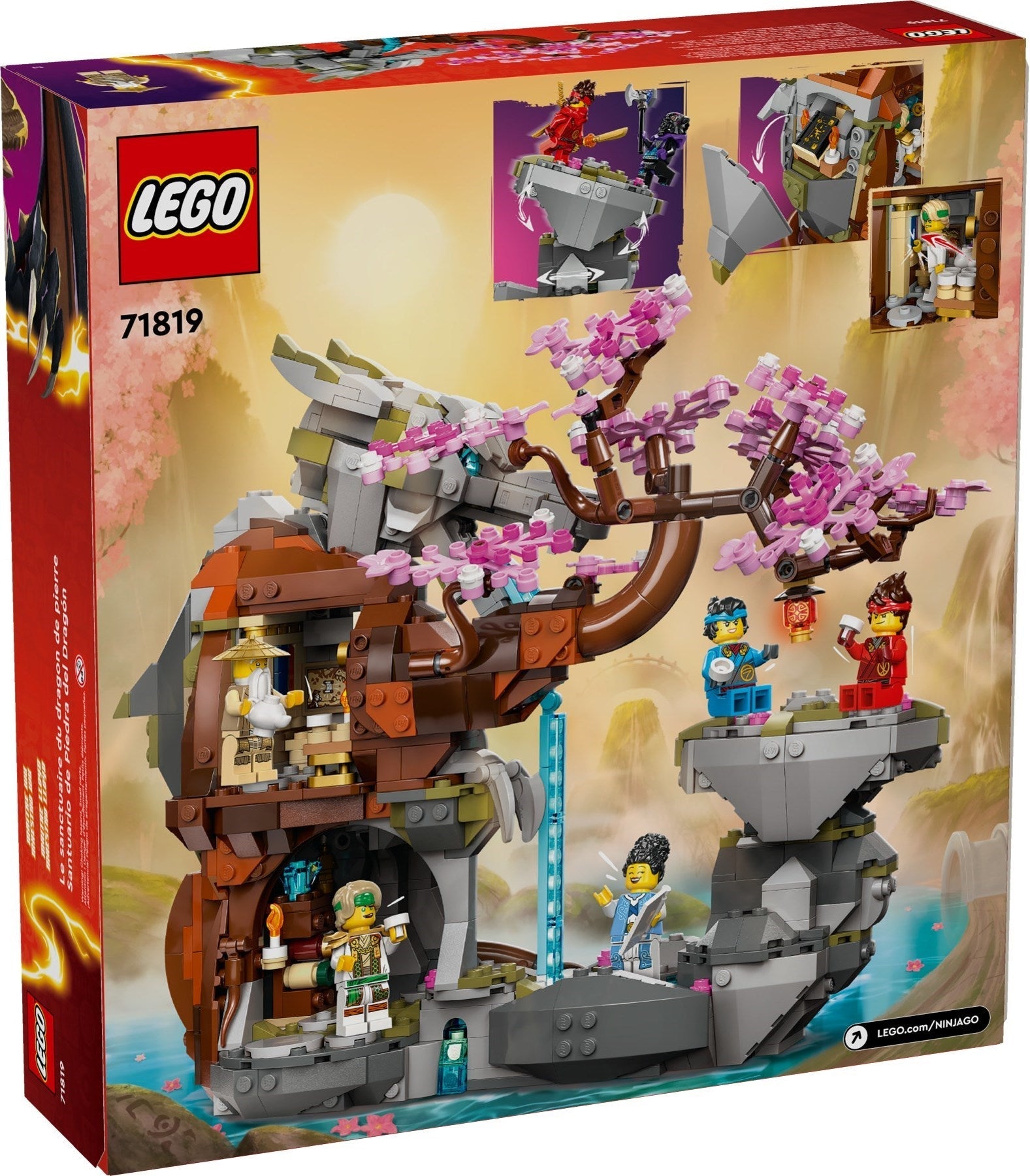 LEGO Ninjago 71819 Dragon Stone Shrine - SuperSaverAU - view 2