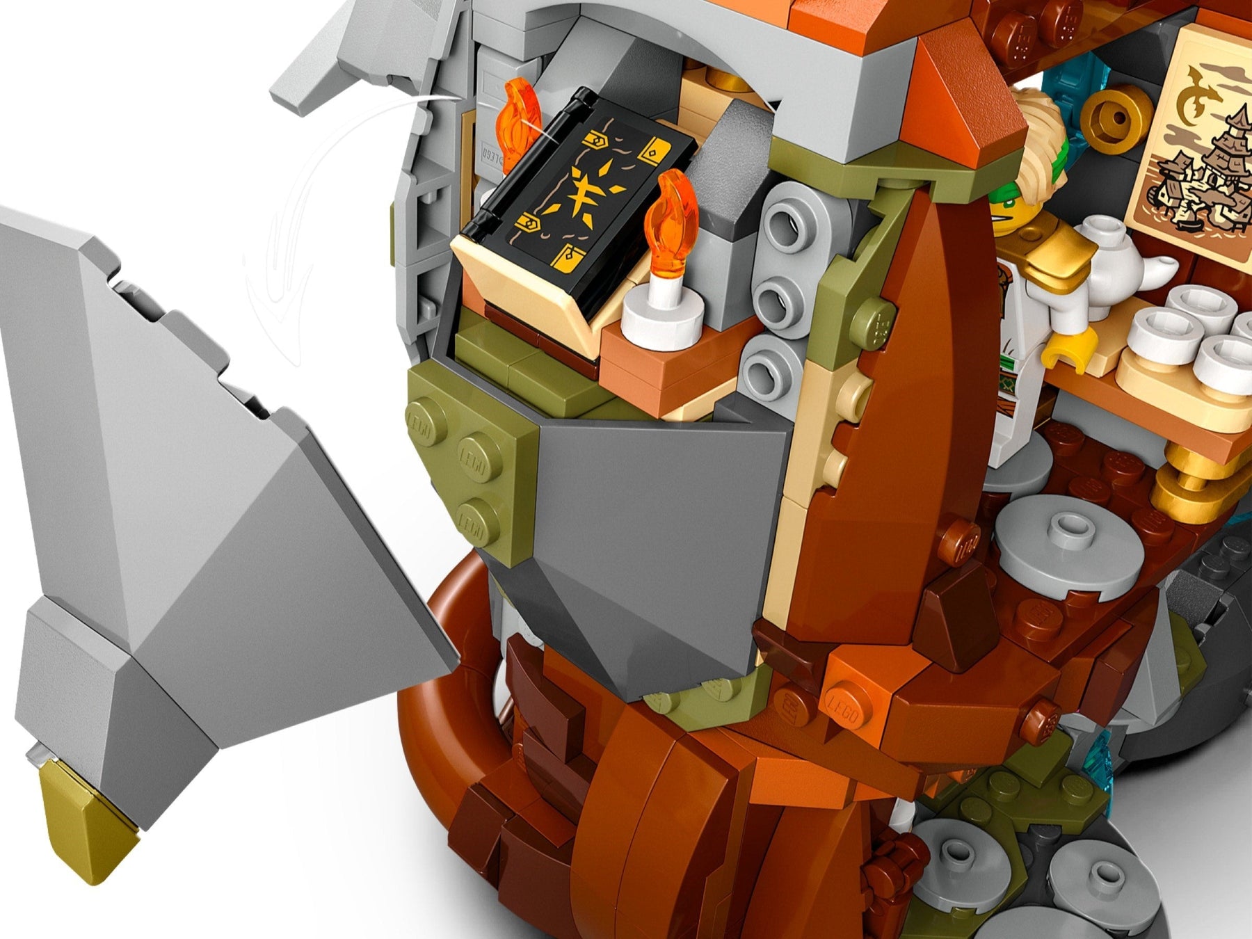 LEGO Ninjago 71819 Dragon Stone Shrine - SuperSaverAU - view 4